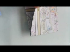 کاغذ سنگی مقاوم در برابر پارگی زیست تخریب پذیر 168 گرم کاغذ مصنوعی برای نقشه لوازم التحریر